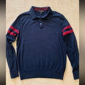 Banana Republic Arm Stripe Polo Sweater